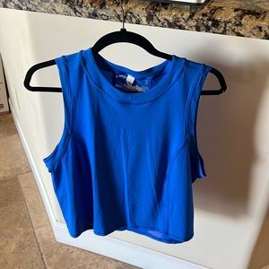 Size 12 blue lululemon tank top.